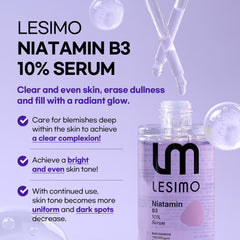 Lesimo Niatamin B3 10% Serum 1X50ml Lesimo Niatamin B3 10% Serum 1X50ml