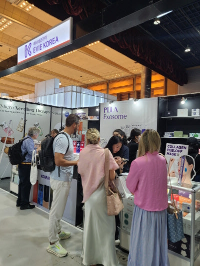 South Korean Skincare Brand EVIEKOREA Participates in 2024 InterCHARM Korea Expo