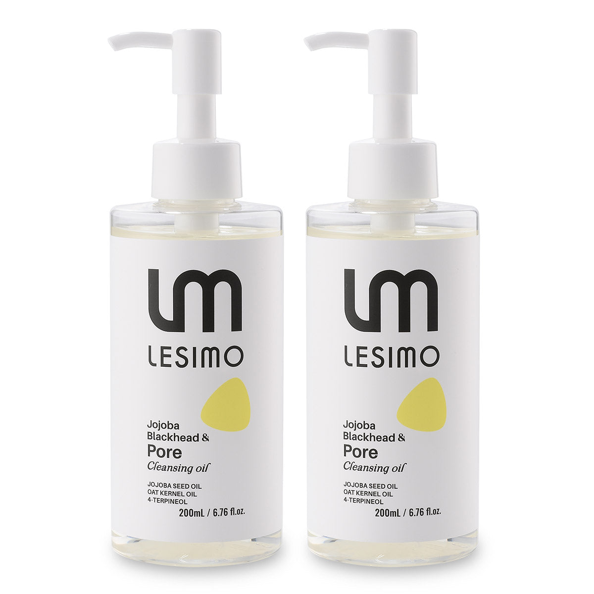 [Double] Lesimo Jojoba Blackhead & Pore Cleansing Oil 2X200ml