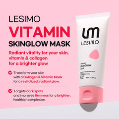 [Double] Lesimo Vitamin SkinGlow Mask 2X100ml