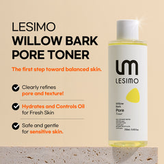 [Double] Lesimo Willow Bark Toner 2X250ml