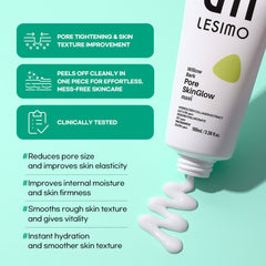 [Double] Lesimo Willow Bark Pore SkinGlow Mask 2X100ml