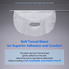 [10-Pack] Lesimo Hyaluronic Acid Aqua Serum Mask 10X23ml