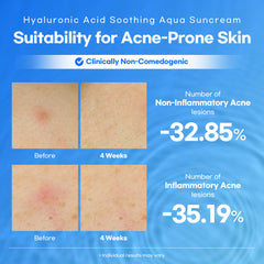 Lesimo Hyaluronic Acid Soothing Aqua Suncream 1X60ml