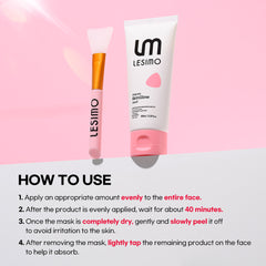 [Double] Lesimo Vitamin SkinGlow Mask 2X100ml