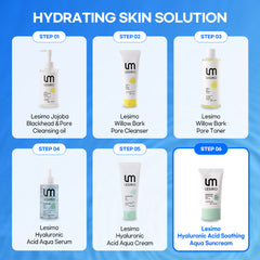 Lesimo Hyaluronic Acid Soothing Aqua Suncream 1X60ml