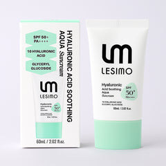 Lesimo Hyaluronic Acid Soothing Aqua Suncream 1X60ml
