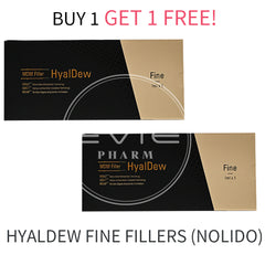 BOGO/1+1! HYALDEW FILLERS (NOLIDO) 1X1ml