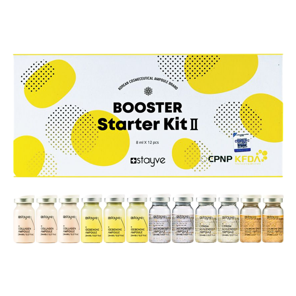 STAYVE BOOSTER STARTER KIT II 12X8ml