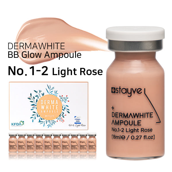 STAYVE DERMAWHITE AMPOULE NO.1-2 LIGHT ROSE 10X8ml